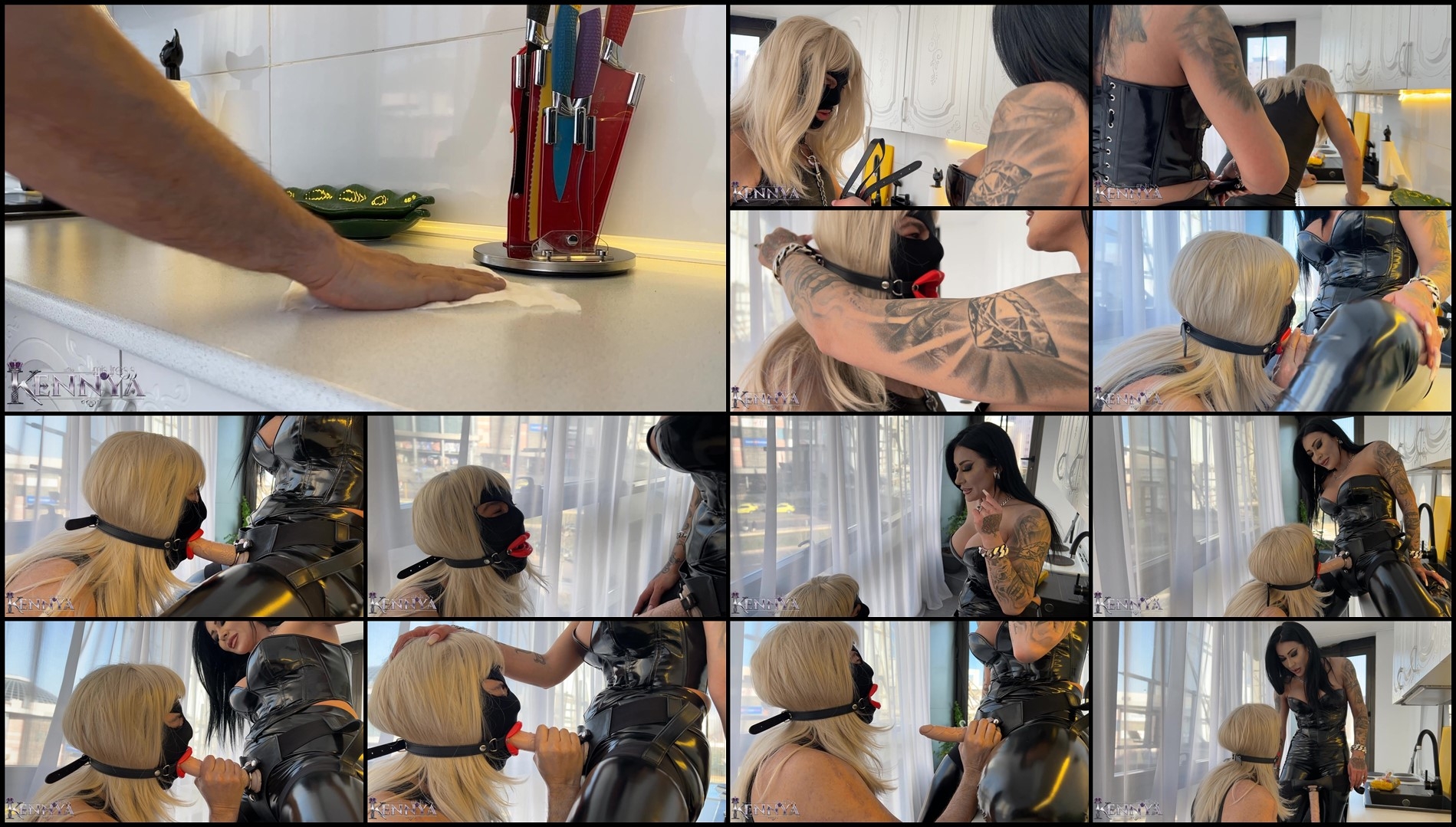 Mistress Kennya - Training My Maid To Suck Dick