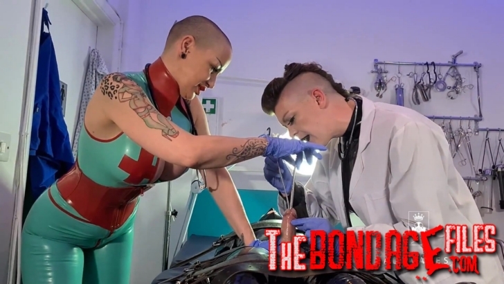 Lady Valeska - Rubber Nurses Sound Their Gimp