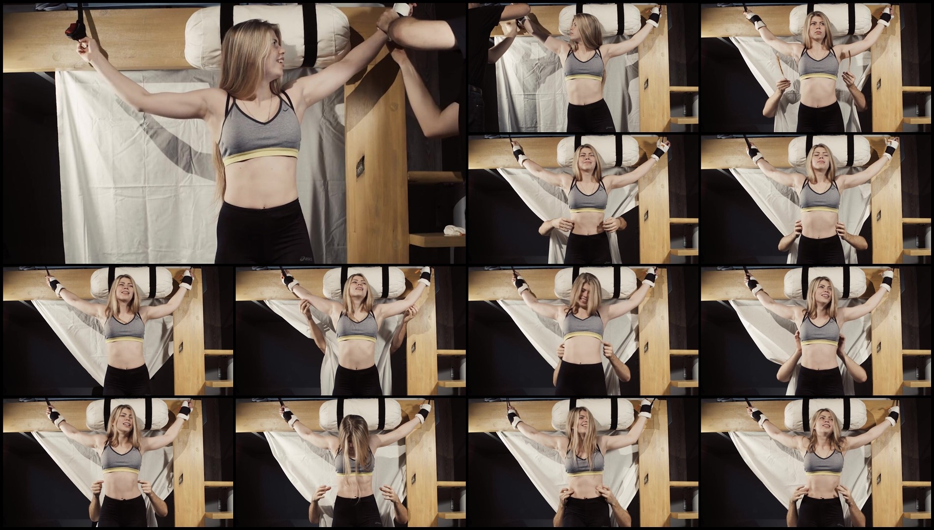 TickleTherapy – Breaking fitness bikini champion – standup