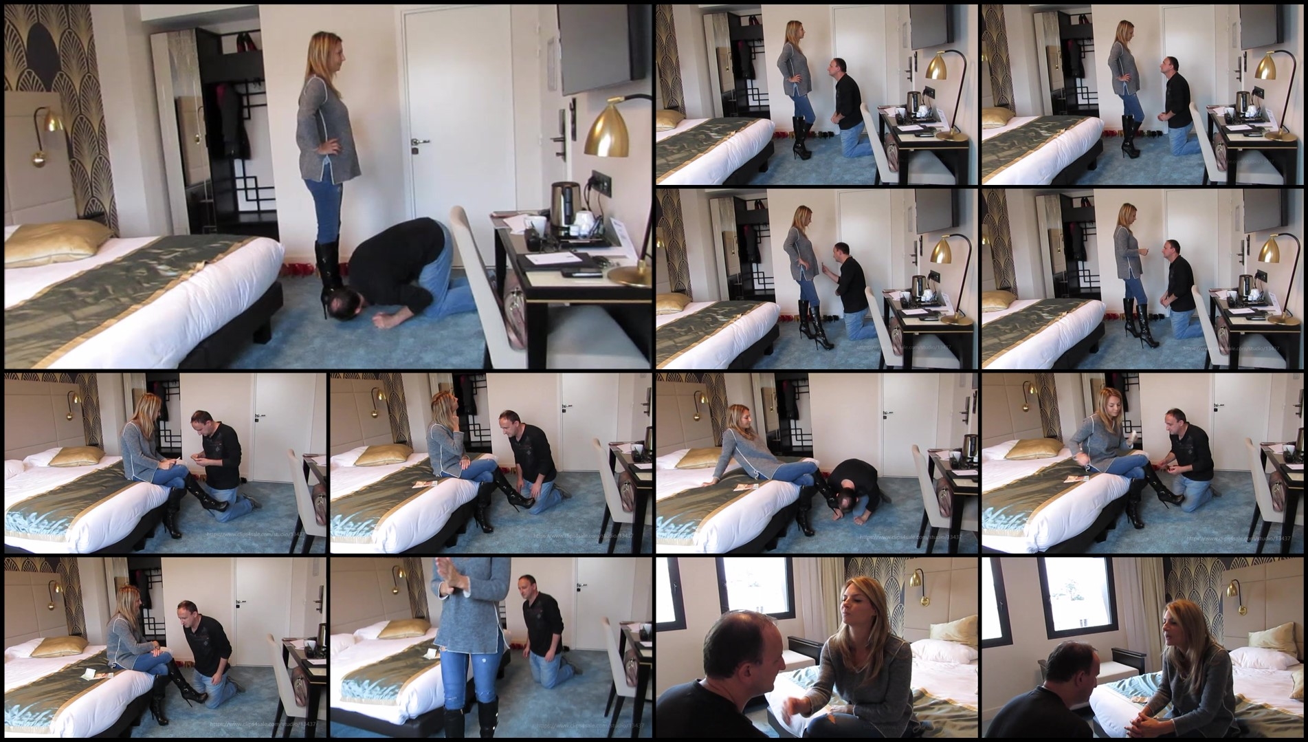 French Goddesses With Stiletto - Face Slapping 9