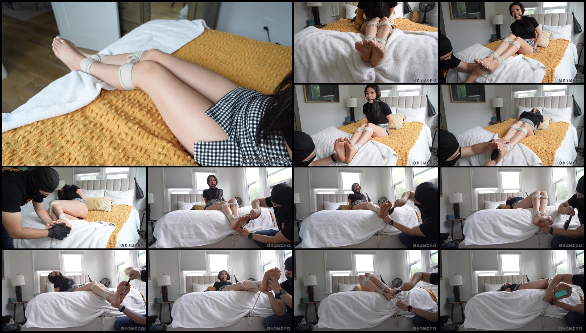 BDSMXPO – Miss Mia 8 – No Escape Tickle Time with Miss Mia
