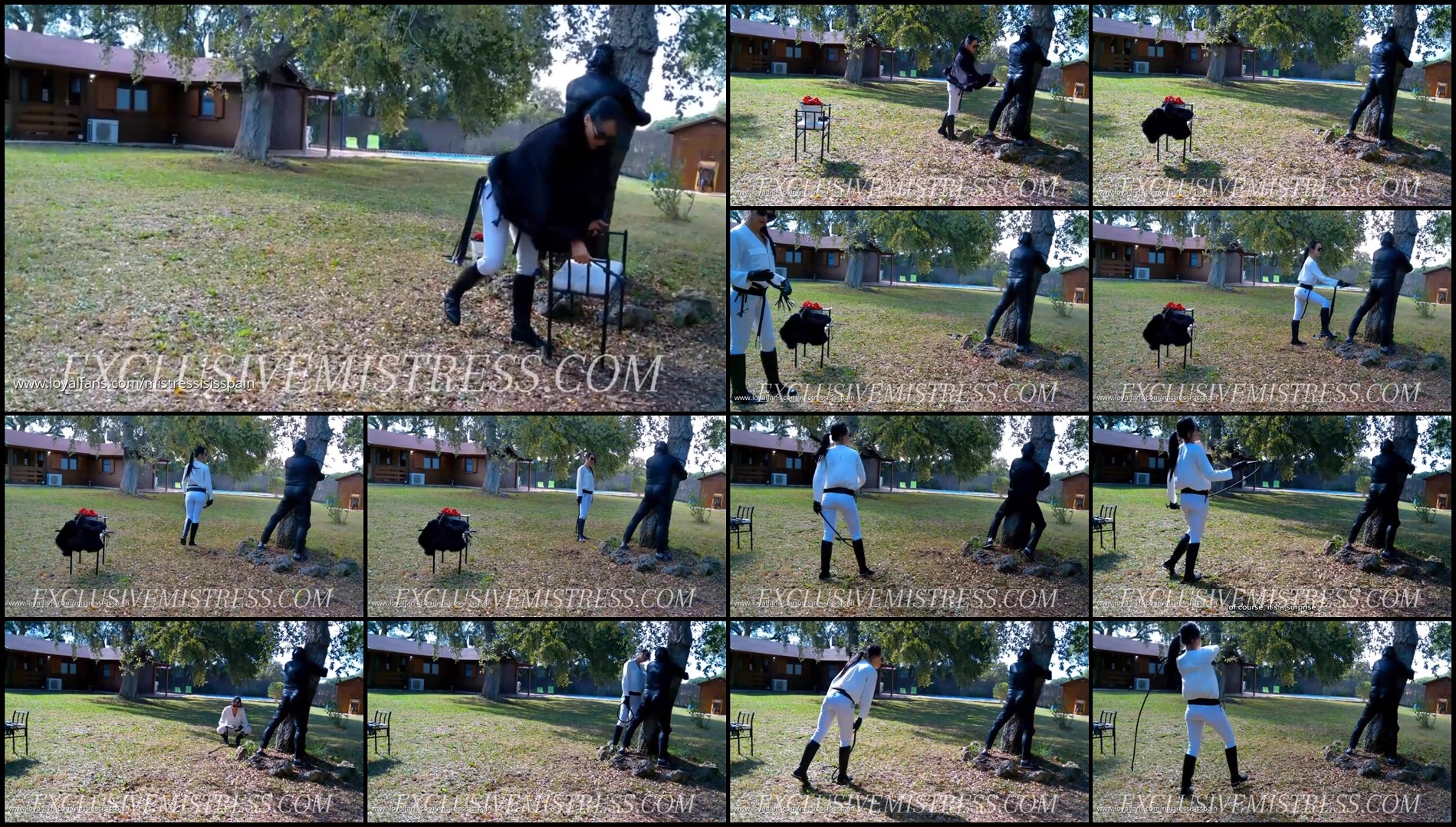 Mistress Isis (Spa) - Outdoor Training Part 2