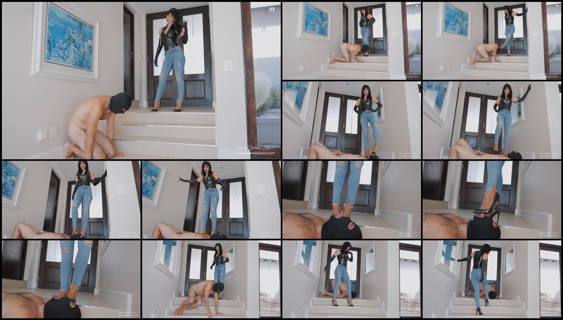 Young Goddess Kim - The doormat Diet (4K)