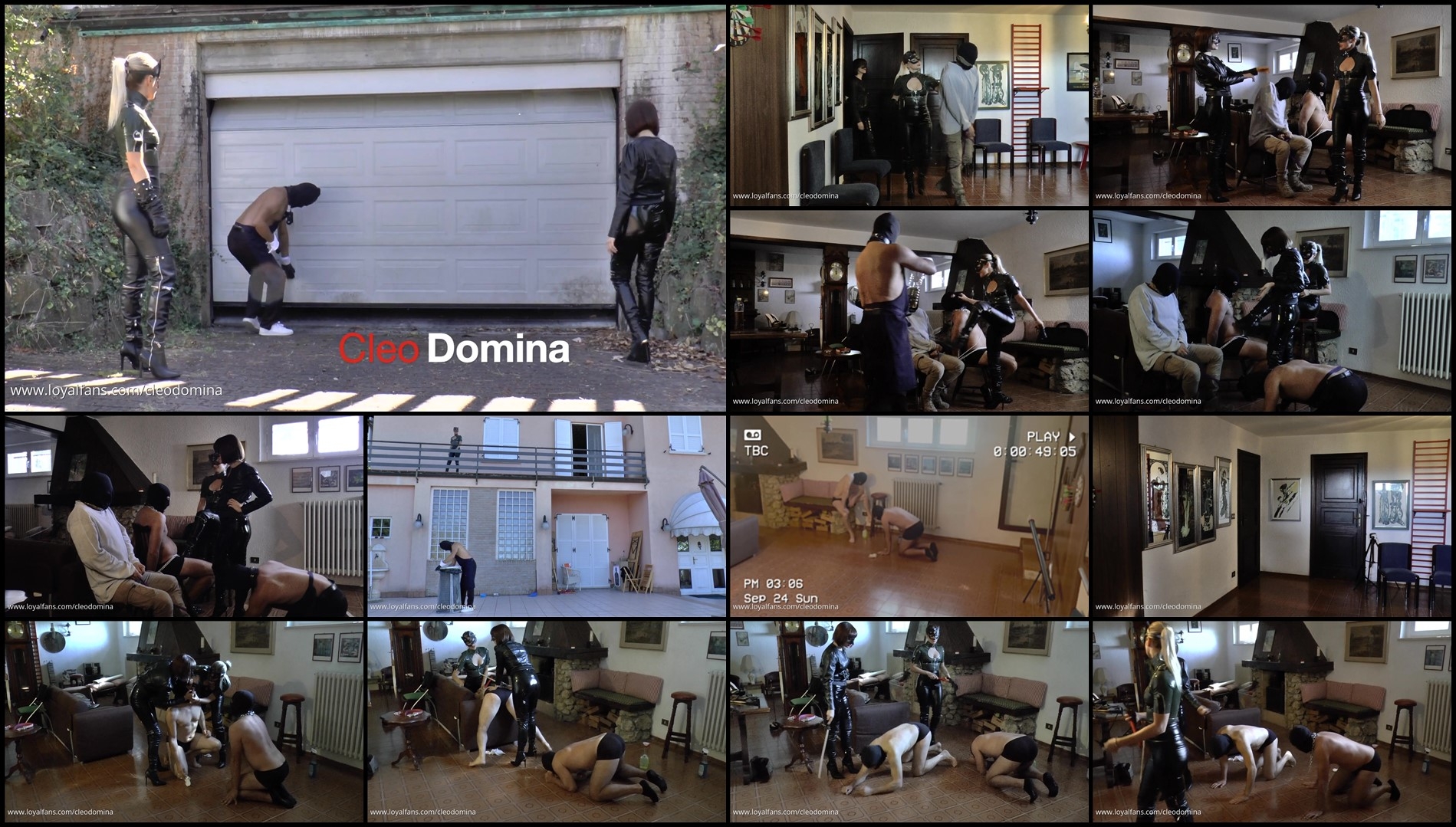 Cleo Domina - Femdom Short Movie - Jaufrés Kidnapping- Footjob