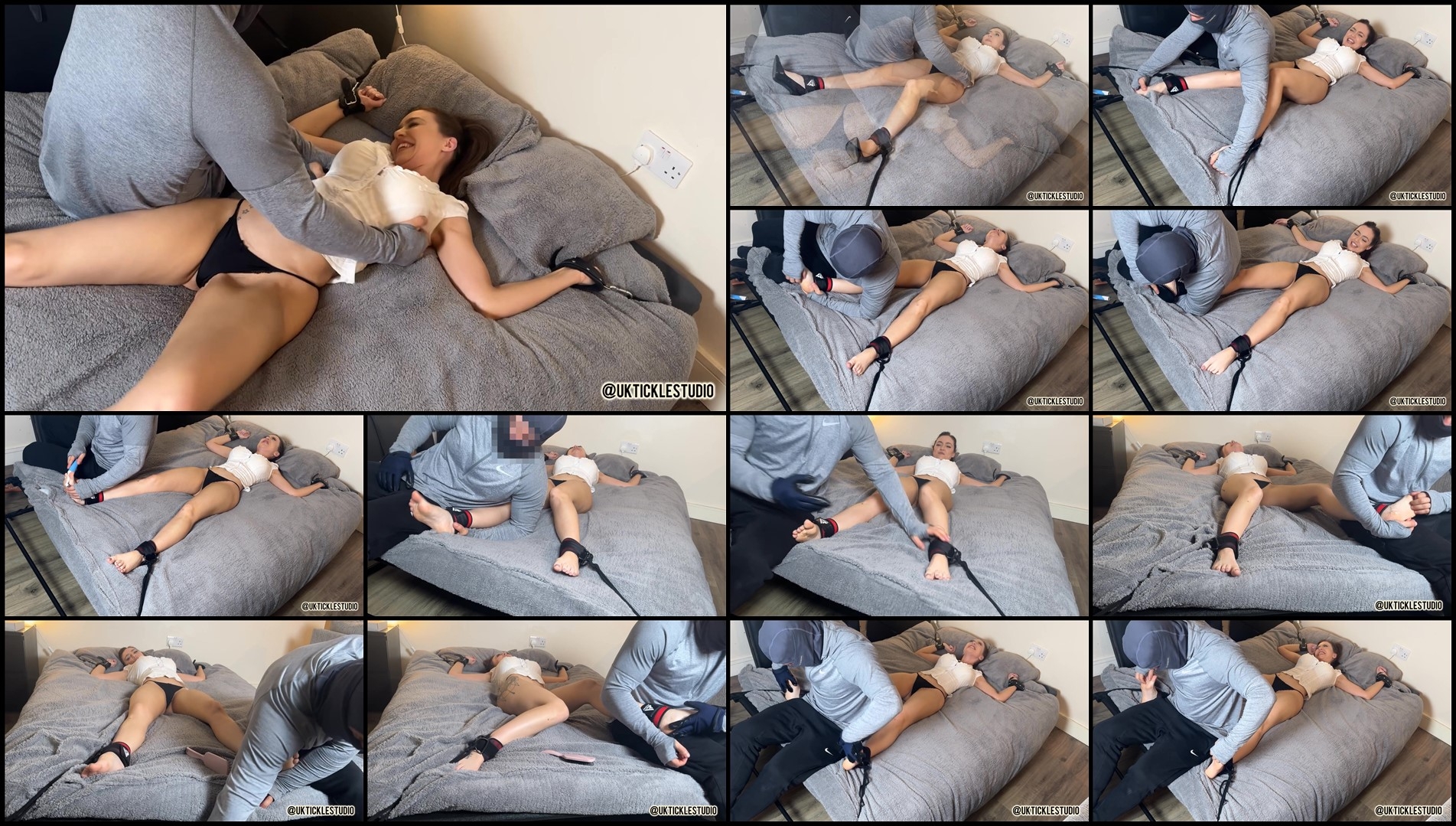 UkTickleStudio – Office Girl Jasmines Most Intense Tickling Session Bedbound-mf, TicklingFeet, Ti...