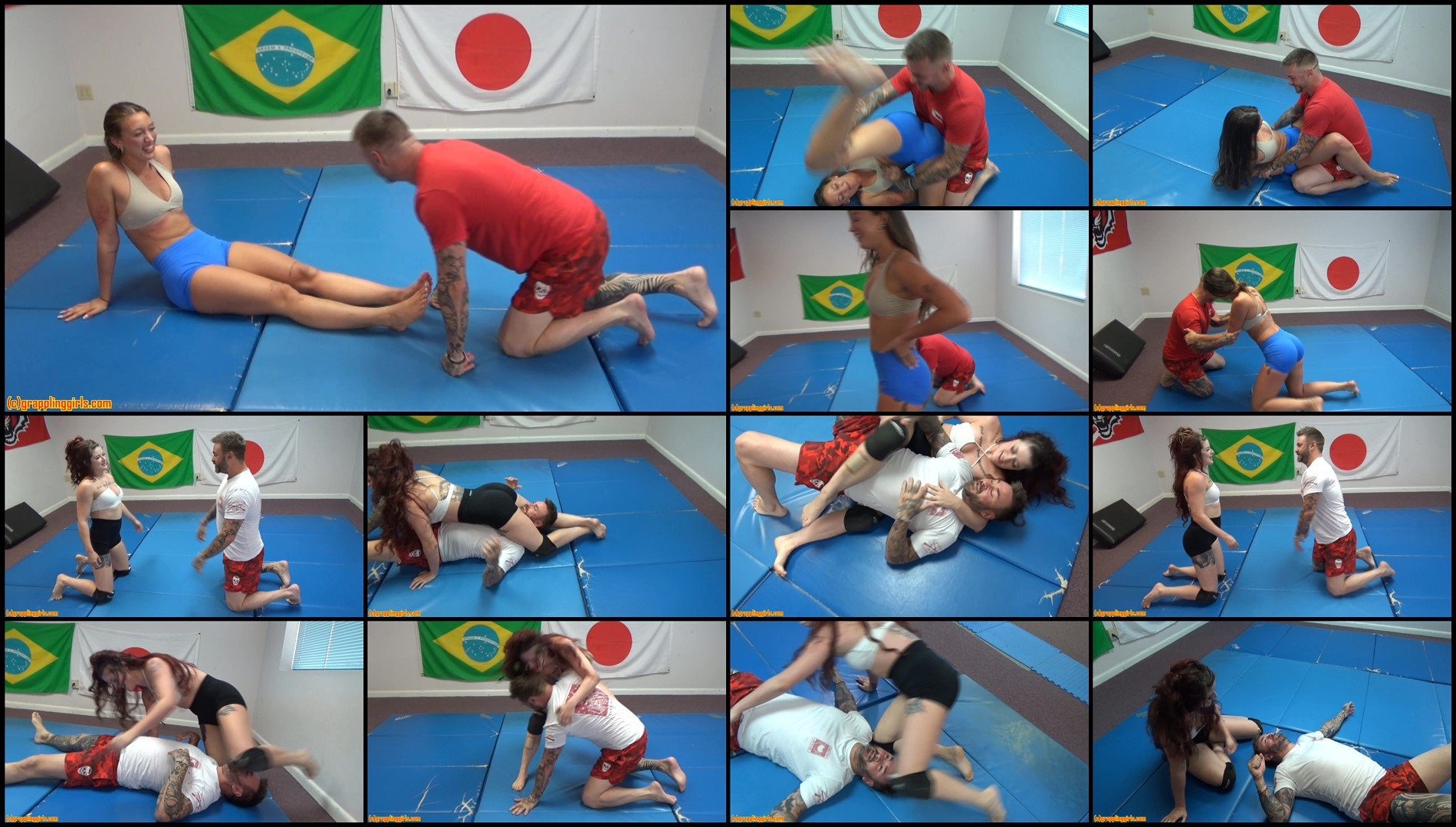 Grappling Girls In Action - Gg sessions 183-WrestlingAndScissor Grappling Girls In Action - Gg sessions 183-WrestlingAndScissor