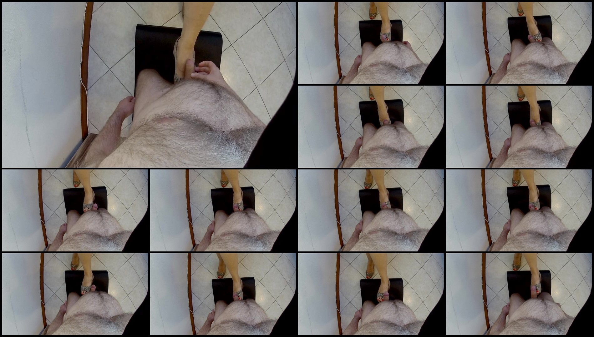 POV Shoejob With Worn Fancy Shoes Mature Cunt-Femdom