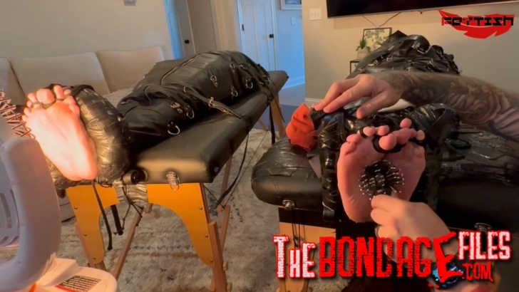 Fettish – The Tickle Tables – Nikki Sabel and Rayne Storm- mff, TicklingFeet