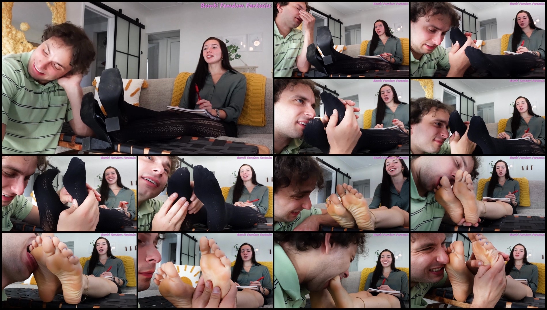 Bambi Femdom Fantasies - Nicole the Divine Blackmails Her Employee-Femdom