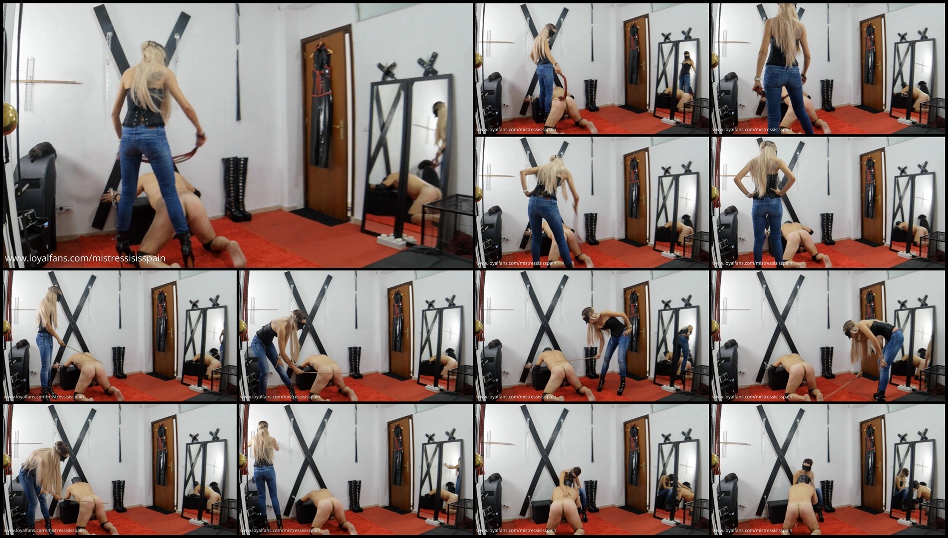 Mistress Isis Spain - Exclusive Mistress - Red Ass-Femdom