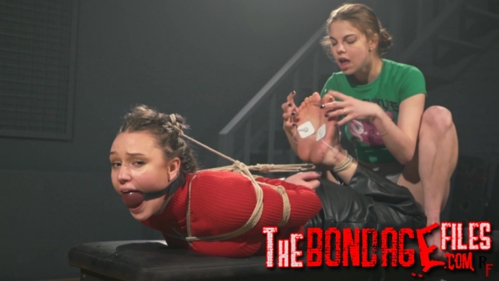 RFStudioProduction – Astrid Hogtied and Tickled by Foxy- ff, HD, TicklingFeet