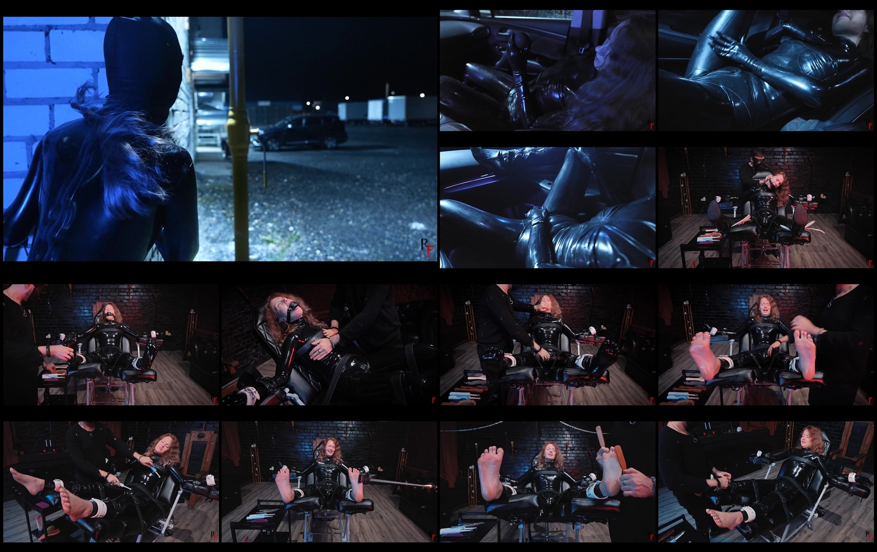 RFStudioProduction – Latex Burglar – Boots Off and Reckoning with Tickles in Latex Socks- mf, Tic...