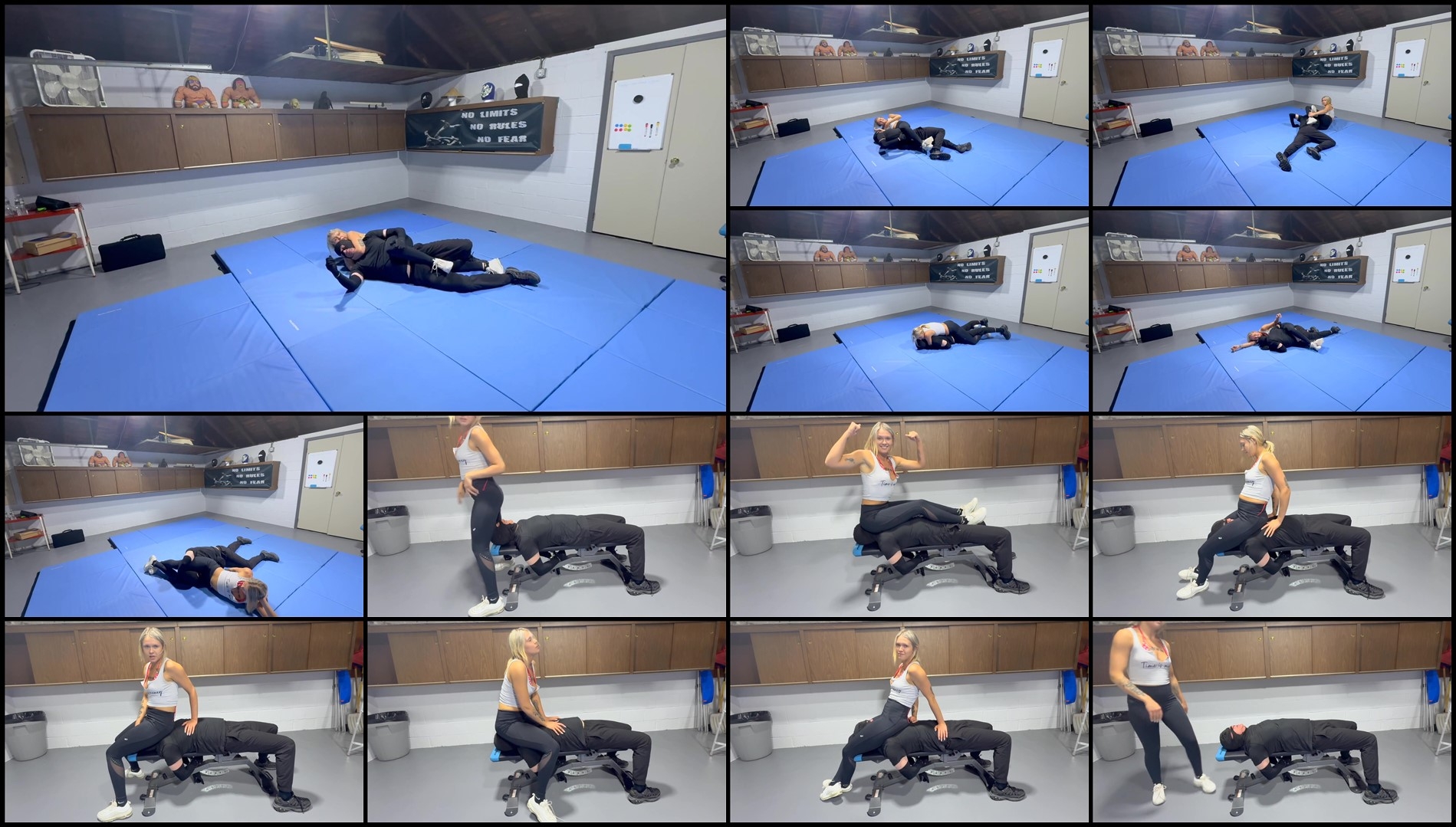 Bay Dojo Productions - Juliana Marie - The Gym Intruder-WrestlingAndScissor