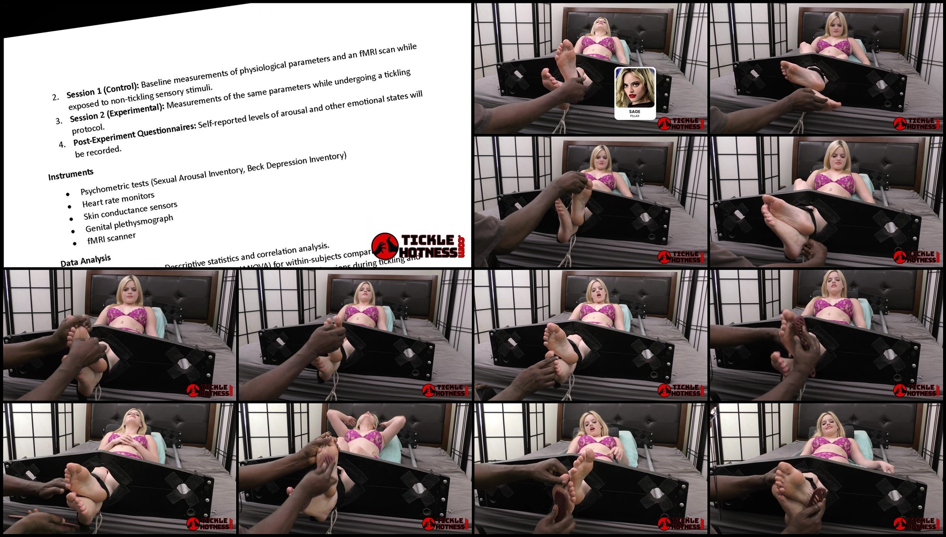 TickleHotness – Tickle Turnon 1 – Sage Pillar-mf, TicklingFeet