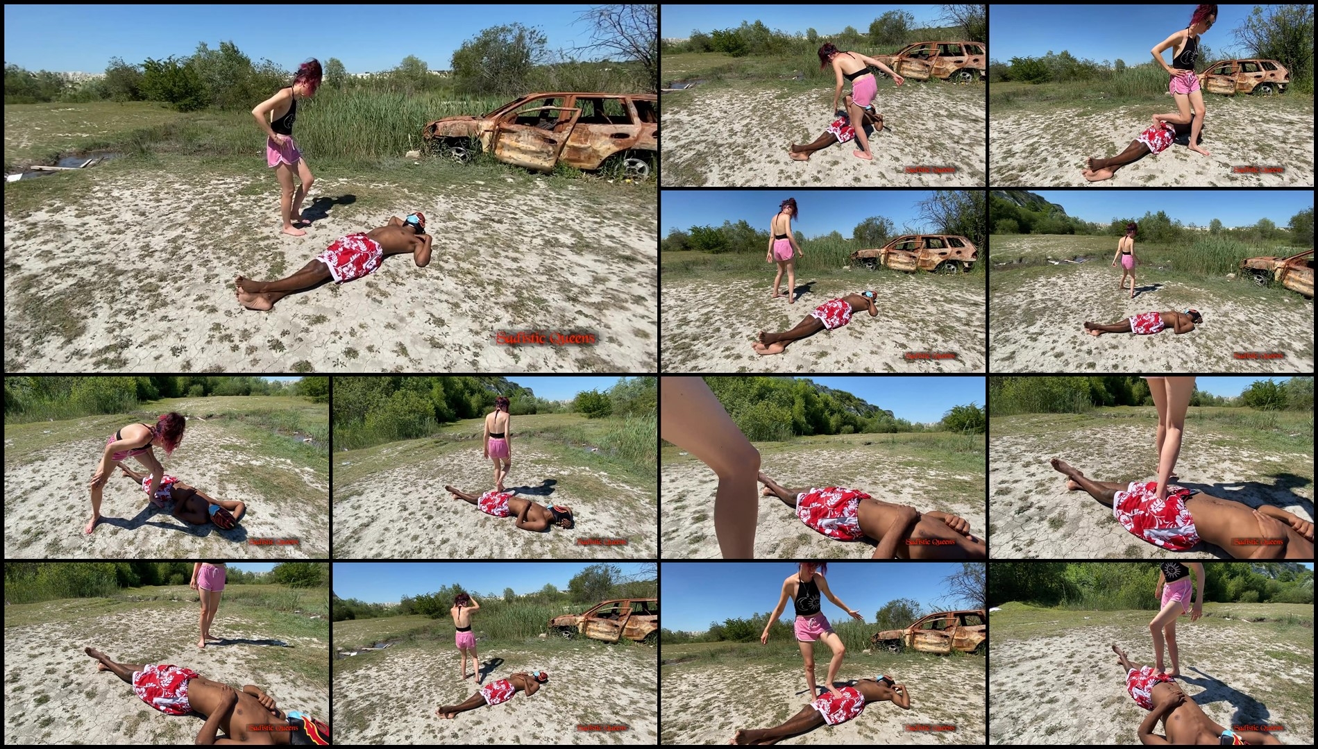 Sadistic Queens - Squishysax - Miss Tiffany Naylor - Squished While Napping 2-Femdom