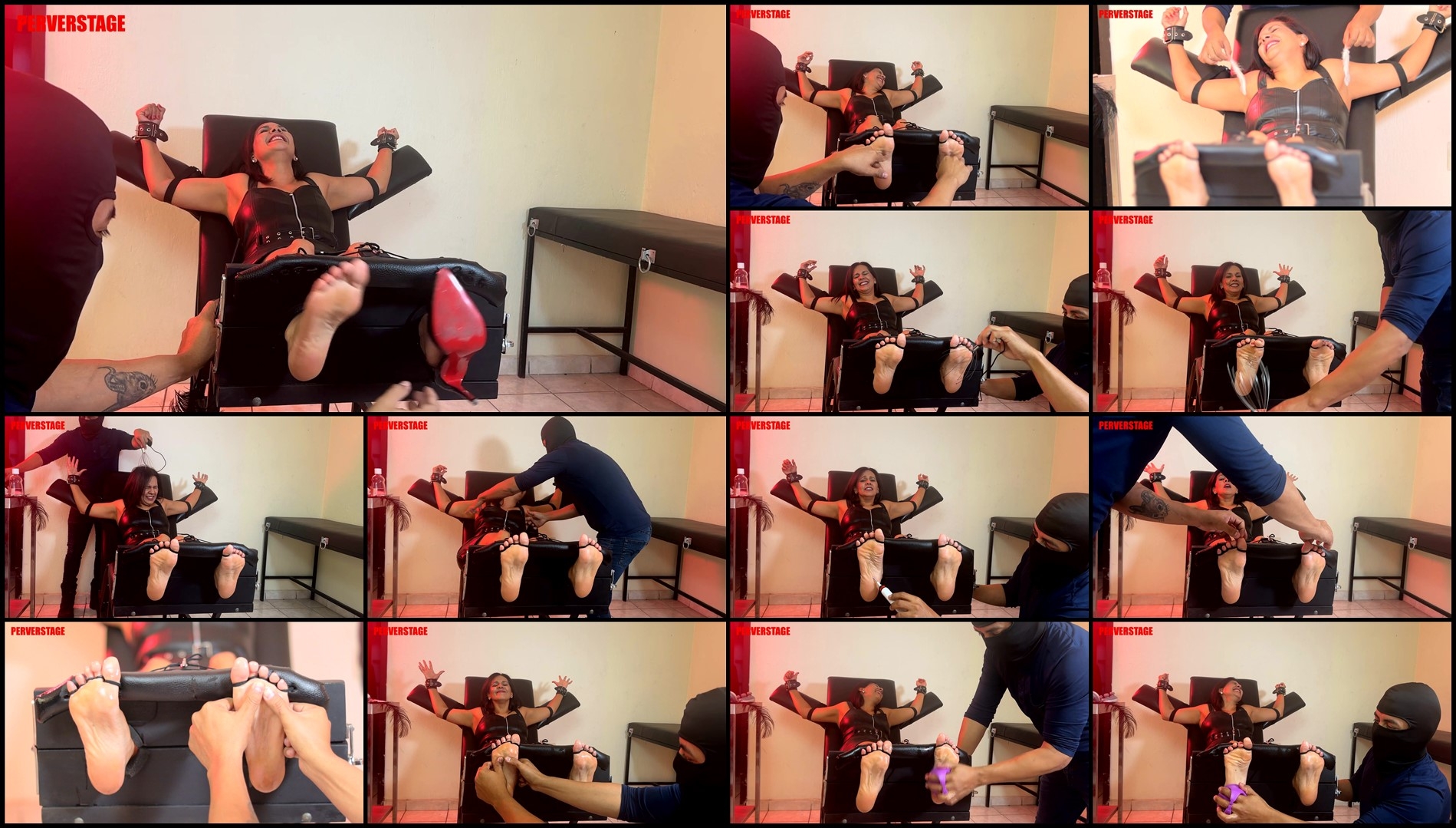 Perverstage – Delilah, a very ticklish mature woman- mf, MILF, TicklingFeet, TicklingUpperBody