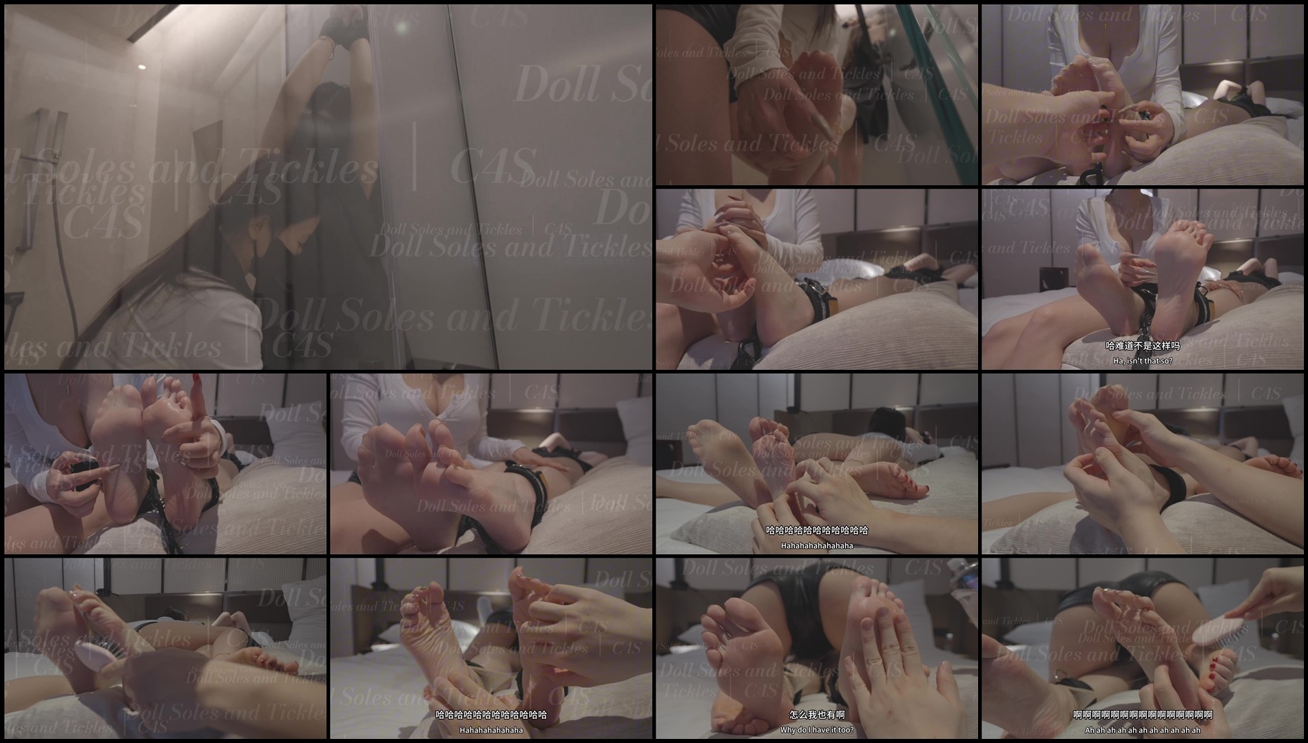 DollSolesAndTickles – [Full 14 Min] Nylon Sole Tickling to armpit Teasing – The Cam's Ultimate Ch...