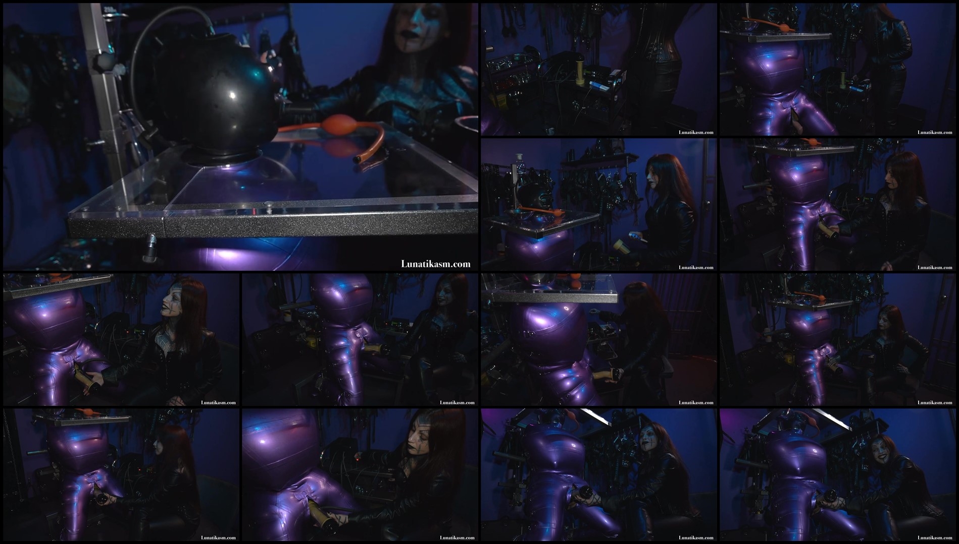 Mistress Lunatika - Milked Electric Buttplug-Femdom