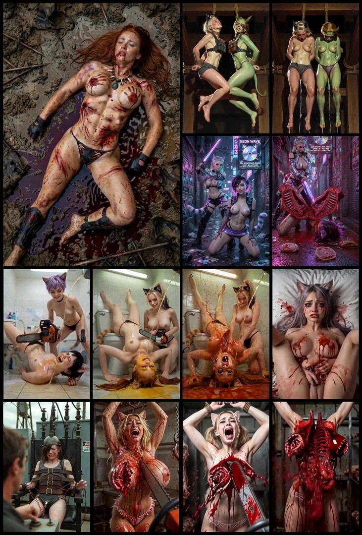 AI Generated Horror Compilation (Part 7)