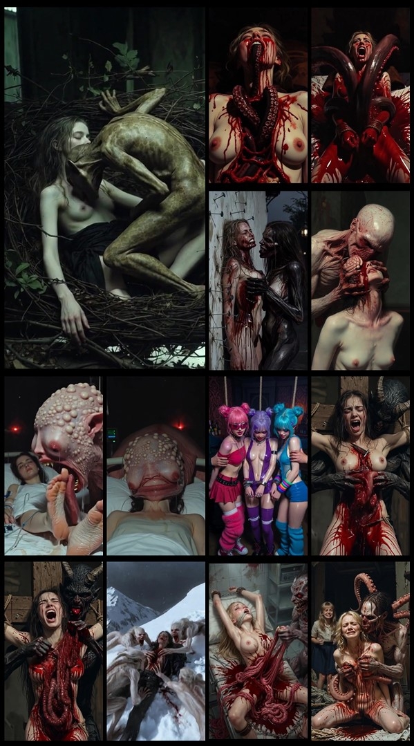 AI Generated Horror Compilation (Part 13)
