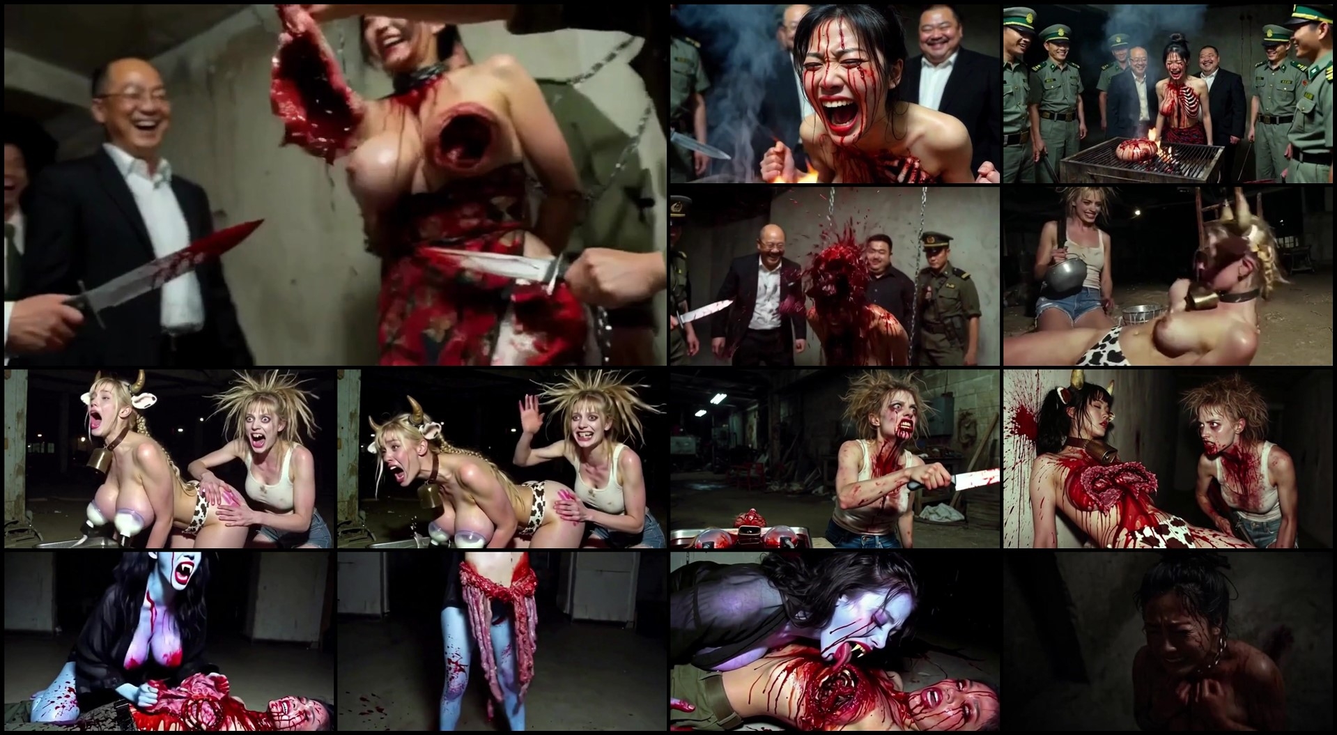 AI Generated Horror Compilation (Part 18) (2)