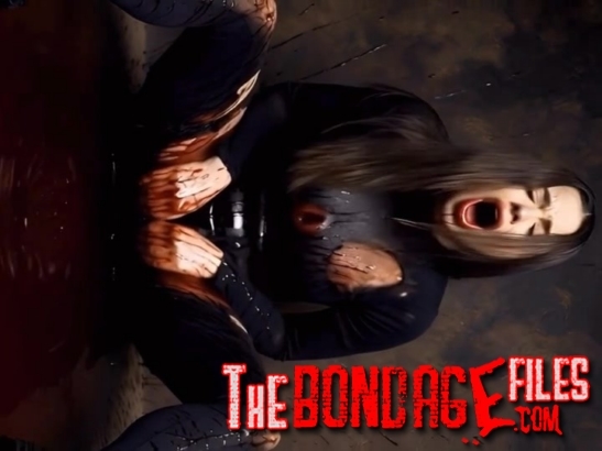 Kunoichi Shot and Coughs up Blood AI