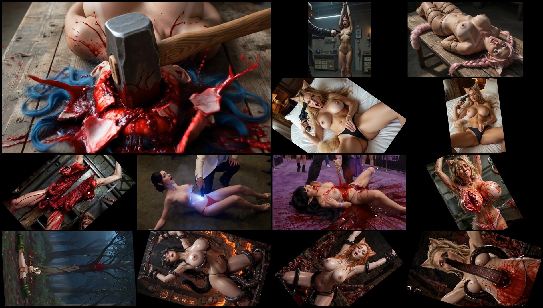 Cinematic AI-Generated Execution & Horror Simulations Compilation (Part 22) Cinematic AI-Generated Execution & Horror Simulations Compilation (Part 22)