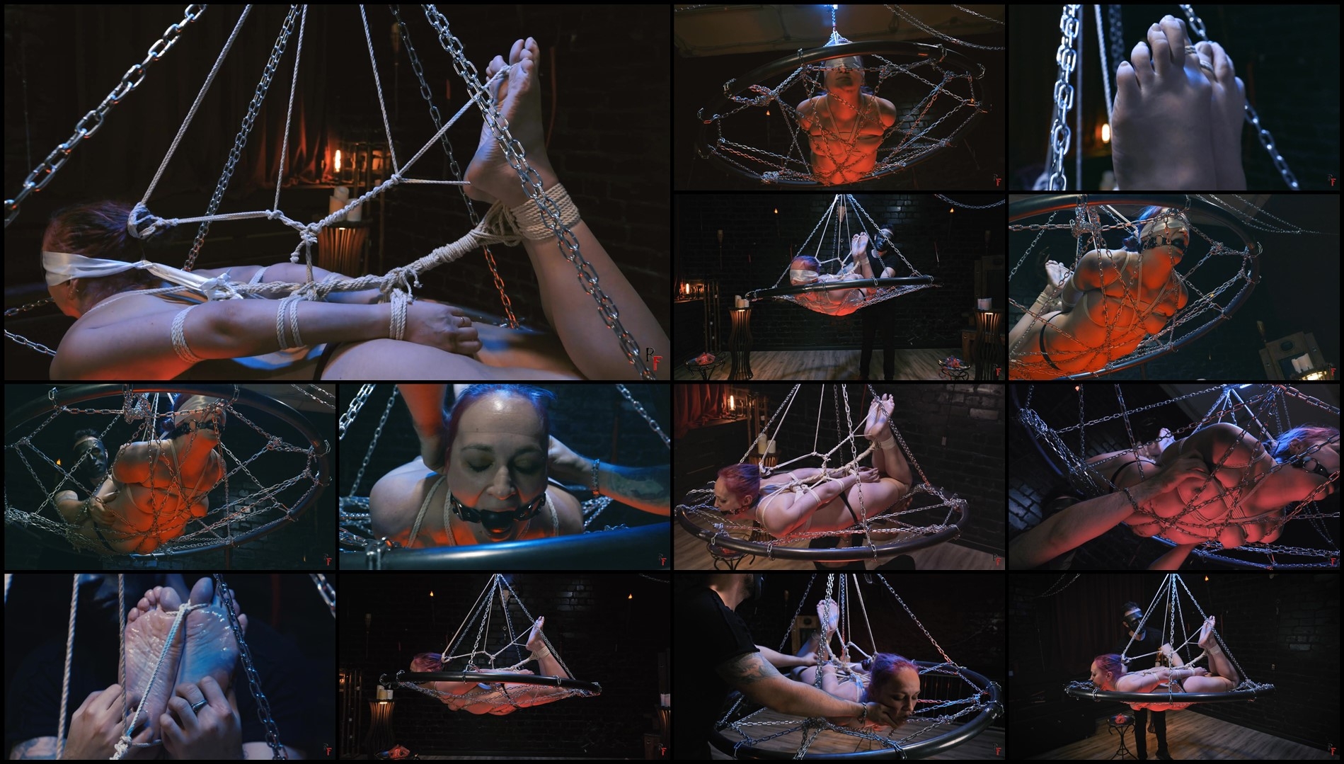 RFStudioProduction – Tickling Belka in Hogtied Rope Bondage with a Gag – Toe-Tied on a Chain Circ... RFStudioProduction – Tickling Belka in Hogtied Rope Bondage with a Gag – Toe-Tied on a Chain Circ...