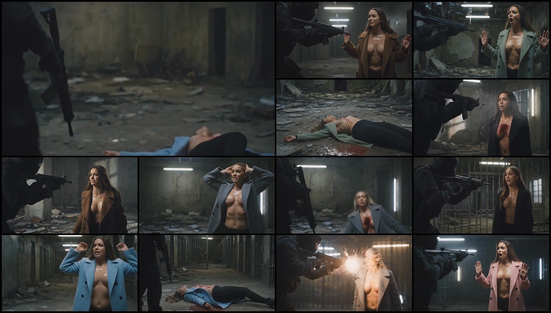 AI Hot Female Spy Executions – Topless AI Hot Female Spy Executions – Topless