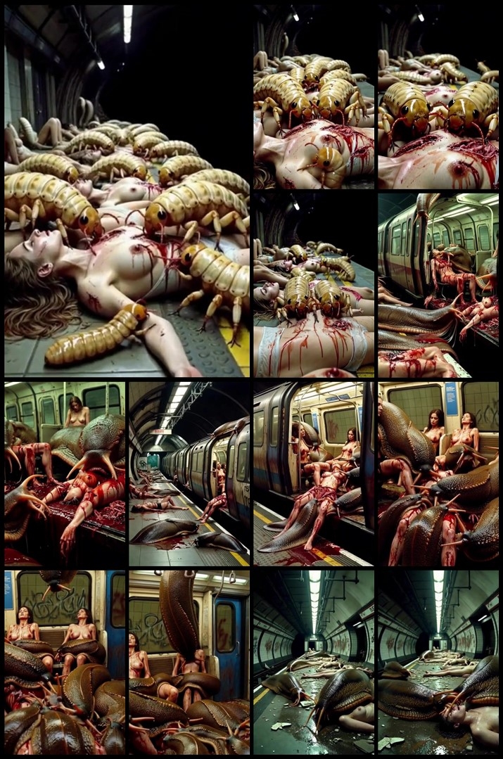 London Underground AI horror London Underground AI horror